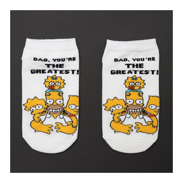 Moteriškos kojinės "Dad youre the greatest"