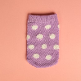 Baldų kojų ir grindų apsauga "Kojinytės Snaigė" (alyvinė)