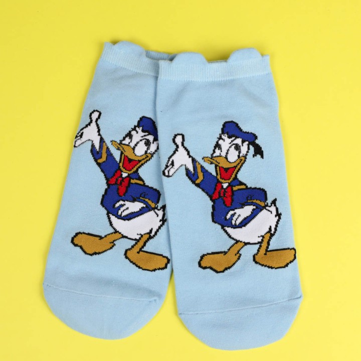 Moteriškos itin trumpos kojinaitės "Antulis Donaldas"