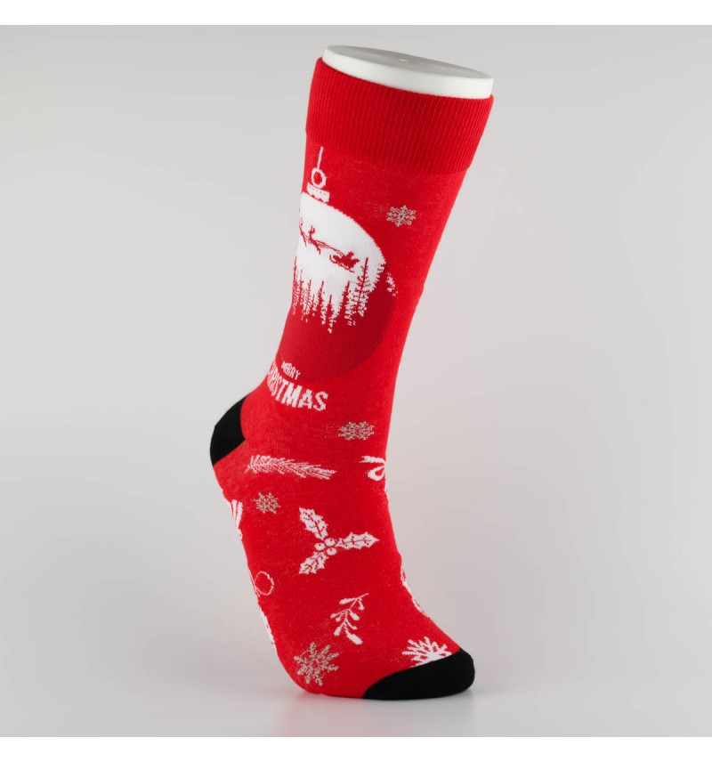 Šventinės kojinės vyrams "Linksmos kalėdos" (nukainota prekė)